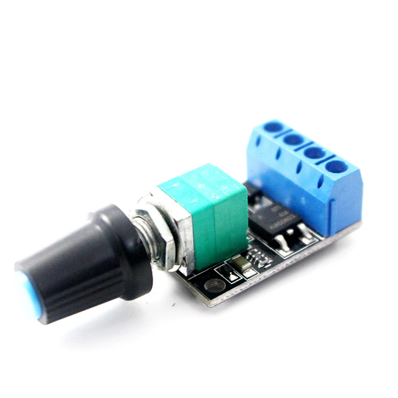 1 шт. ШИМ постоянного тока регулятор скорости 5в 16в 10А двигателя светодиодный