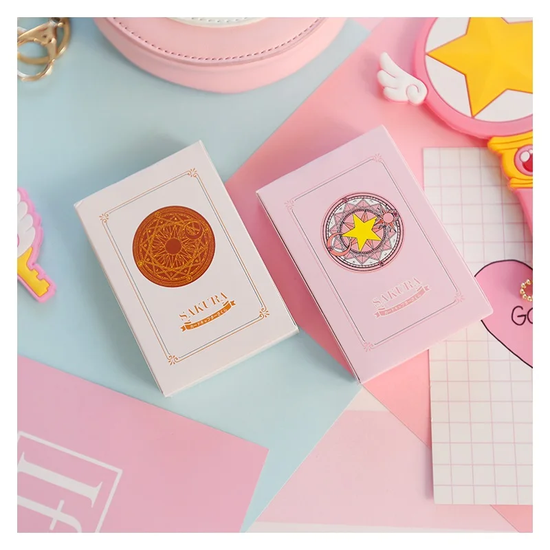 

54 листа/Набор Аниме карты Captor Sakura покерные карты из коллекции комиксов персонажей игральных карт рождественские подарки