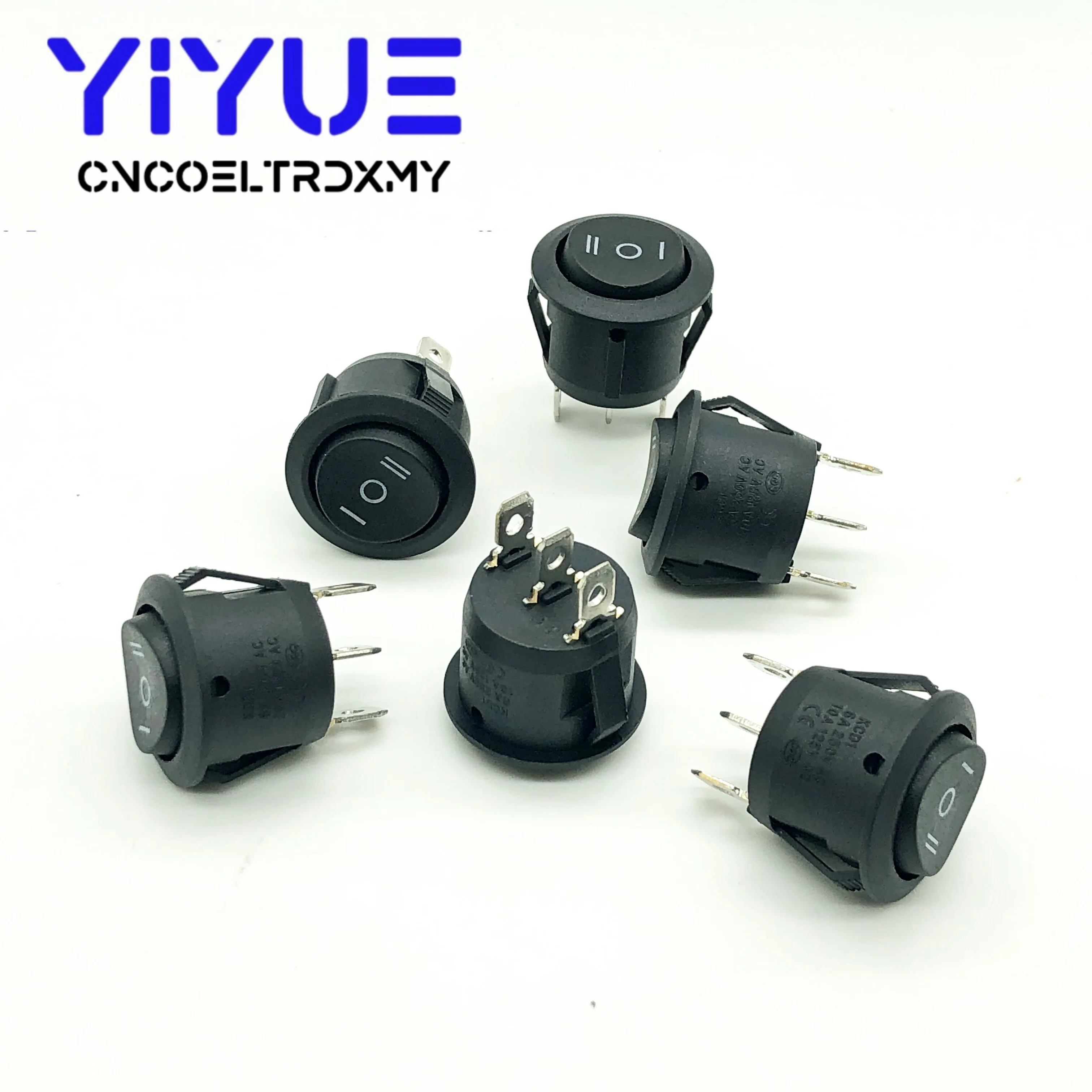 KCD1 лодочный кулисный переключатель вкл выкл черный 3 позиционный SPDT