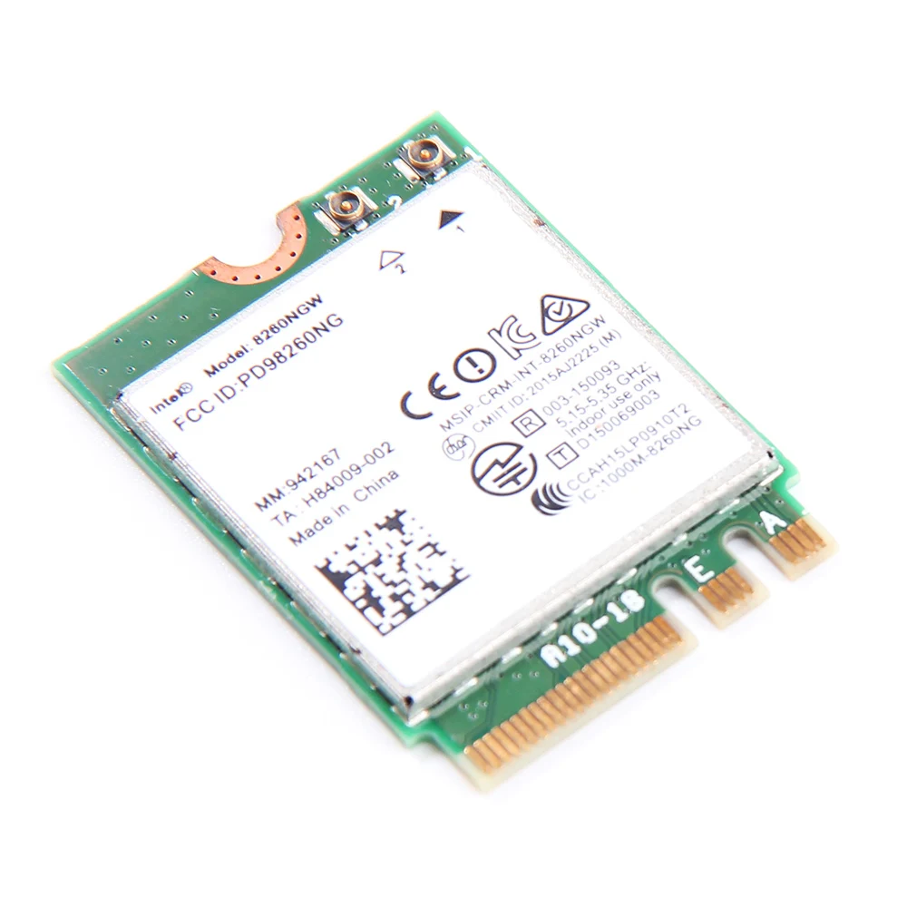 Двухдиапазонный для Intel wireless-AC 8260 8260NGW NGFF 2x2 wifi 802.11ac 867 Мбит/с Wi-Fi+ Bluetooth 4,2 Wlan карта Windows 7 8 10