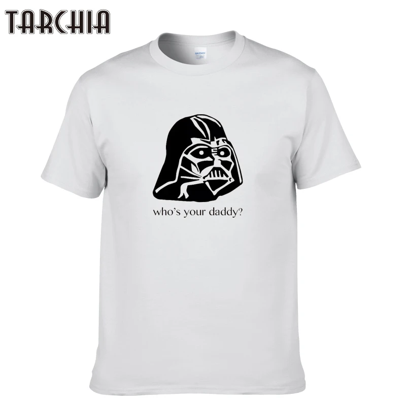 TARCHIA 2021 новая забавная летняя футболка хлопковые топы футболки кто ваш папа