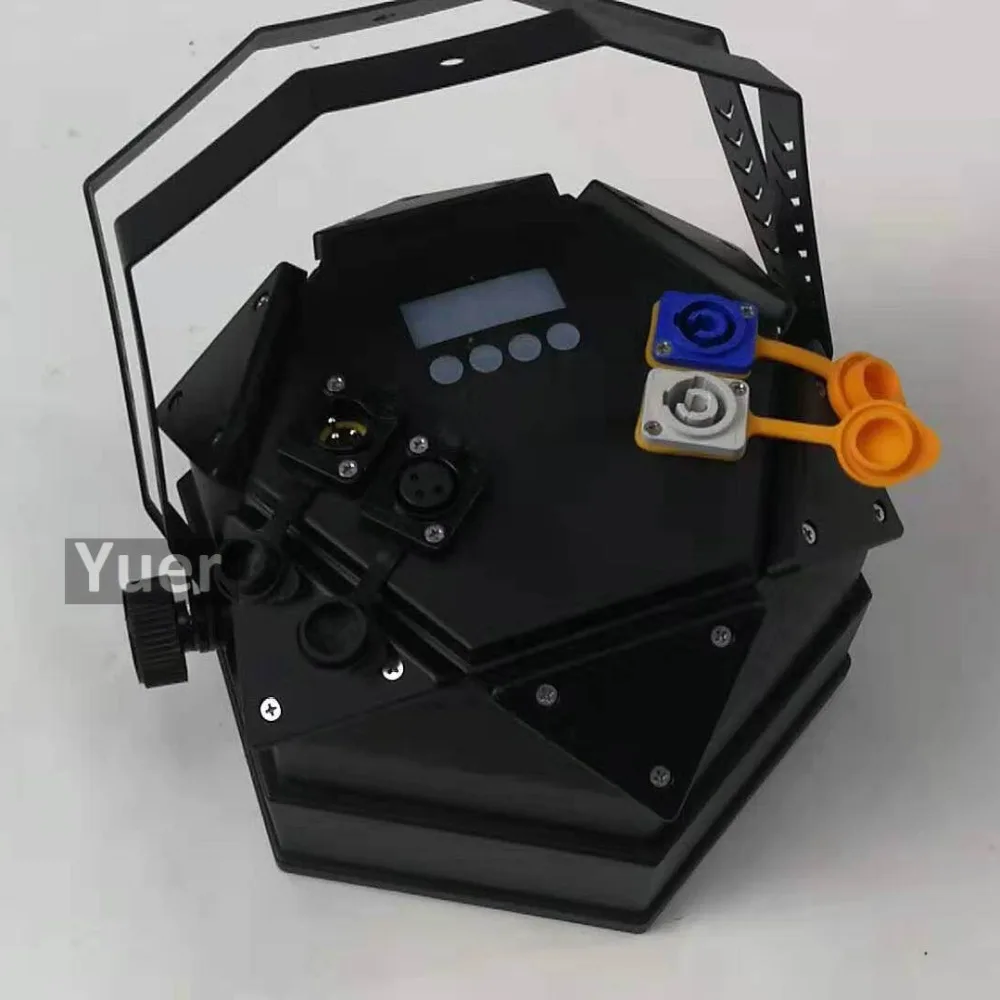4 шт./лот Ретро вспышки 6*24 шт. SMD RGB светодиоды цветная музыка диско DJ Par освещение