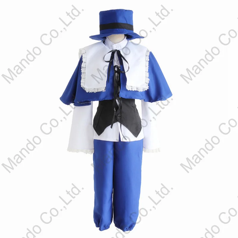 Аниме rozen maiden Souseiseki Lapislazuli Stern костюм для костюмированной вечеринки голубое