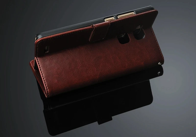 Откидная крышка для huawei mate 7 Чехол Ультра тонкий держатель карты Телефон кожаный