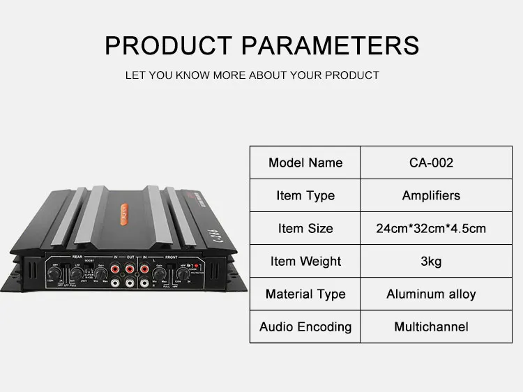 4 CH канала мощный 24v класс AB автомобильный аудио Ван усилитель MOSFET 5800 Вт