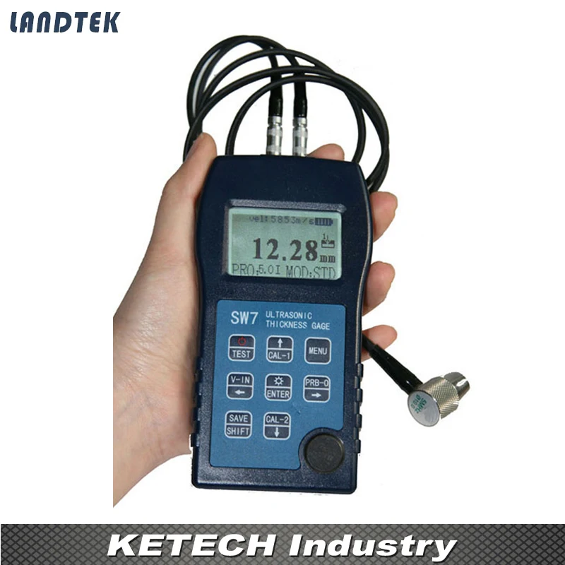 

Through Paint Coating Ultrasonic Thickness Gauge Meter NEW SW7