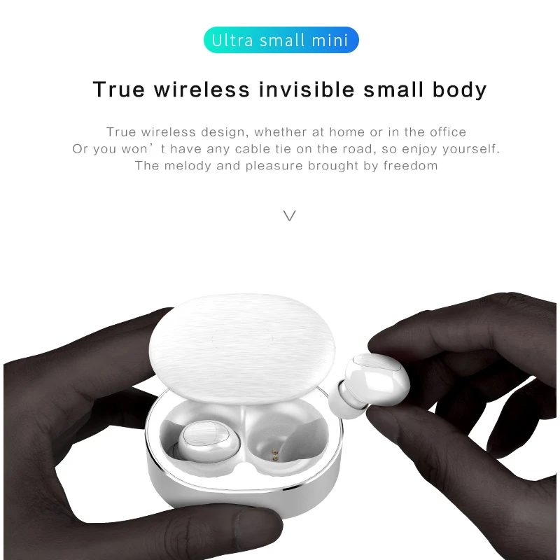 ISKAS Headset Bluetooth Stereo Earbuds 5.0 Cell Phones TWS Touch Electronics Dynamic Mini Wireless Music | Электроника