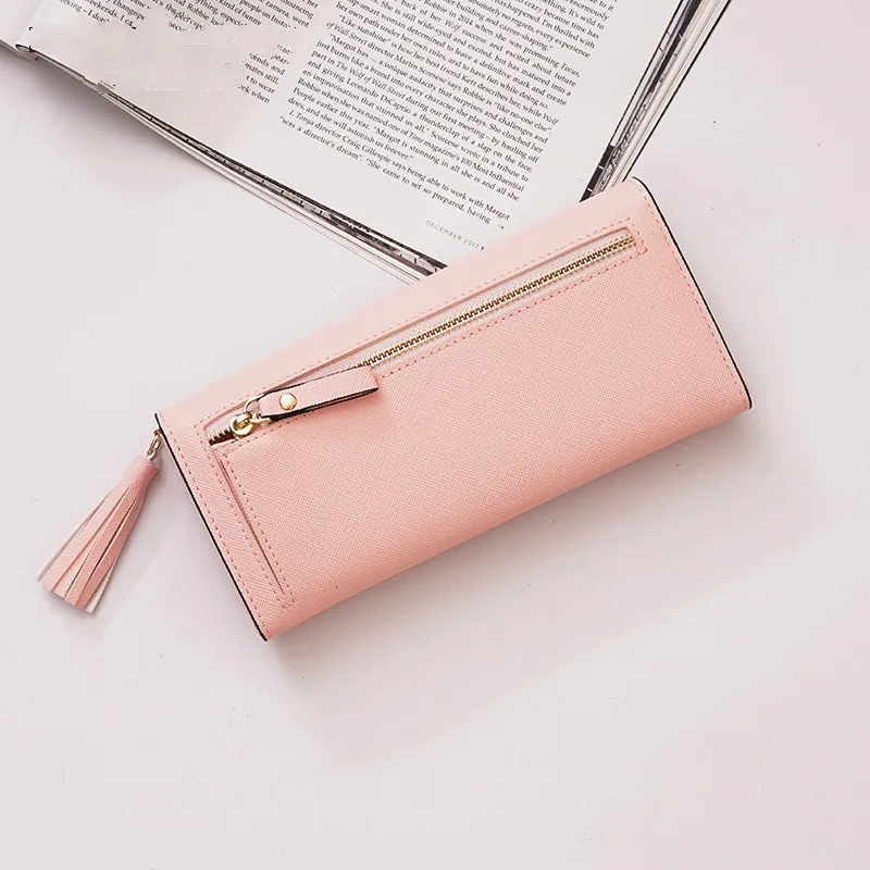 Кошелек carteira feminina portefeuille femme cartera mujer кожаные кошельки portfel damski portafoglio donna женский