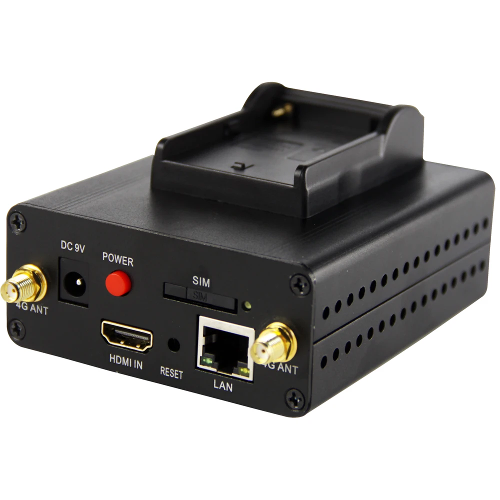 4G LTE 1080P беспроводной HDMI IP видео кодер H.264 потоковый кодировщик H264 RTMP UDP WiFi для Live