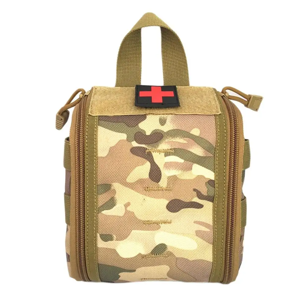 CP camouflage Нейлоновая медицинская сумка, тактические аптечки, медицинские аксессуары, сумка для охоты, туризма, выживания, модульная Сумка-медик - Цвет: CP camouflage