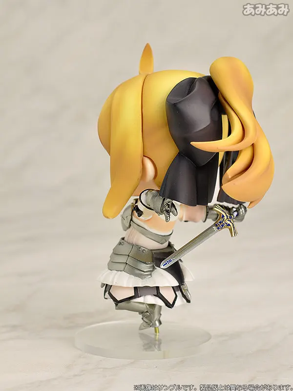 Новый аниме Fate Stay Night Saber Lily Nendoroid 77 Фигурки ПВХ кукла Коллекция Модель игрушки
