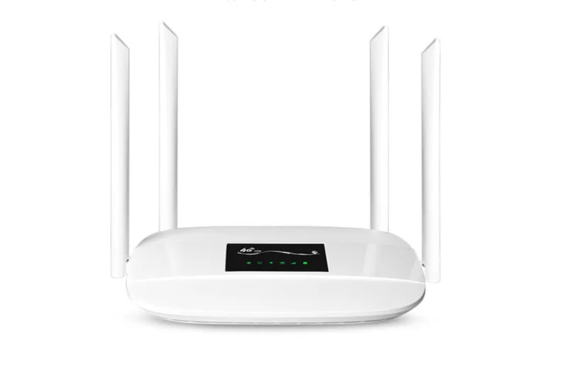 MiFiData 300 Мбит/с разблокированный 4G LTE Wifi роутер Крытый беспроводной CPE с 4 шт