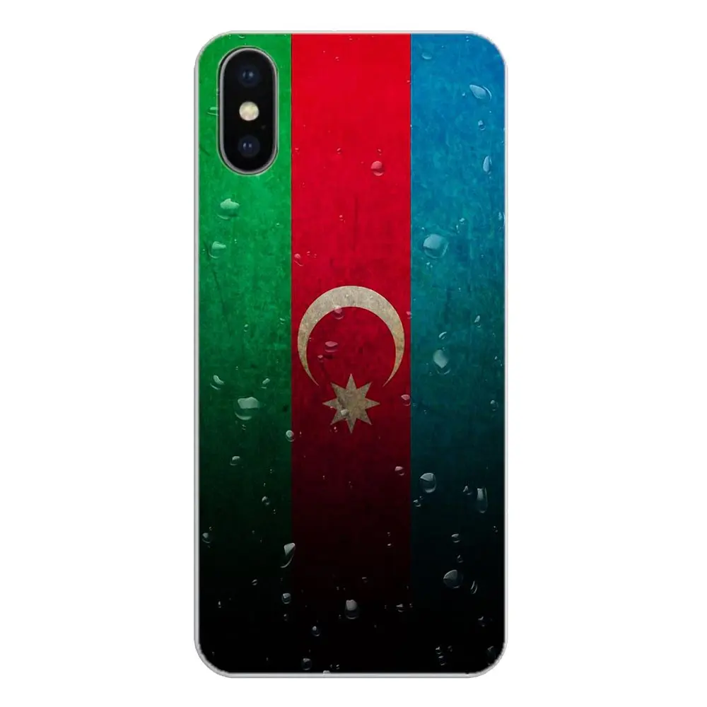 Retail AZ Azerbaijan Flag banner pattern For Samsung Galaxy A5 A6 A7 A8 A9 J4 J5 J7 J8 2017 2018 Plus Prime Silicone Cases Cover |