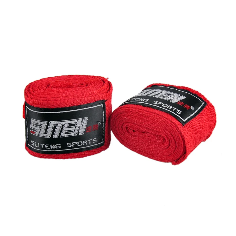 2019 New Arrival SUTEN 2.5M Cotton Gloves Boxing Hand Bandages Sanda Fighting Strap Sports Protective Wrist 6 Colors | Спорт и