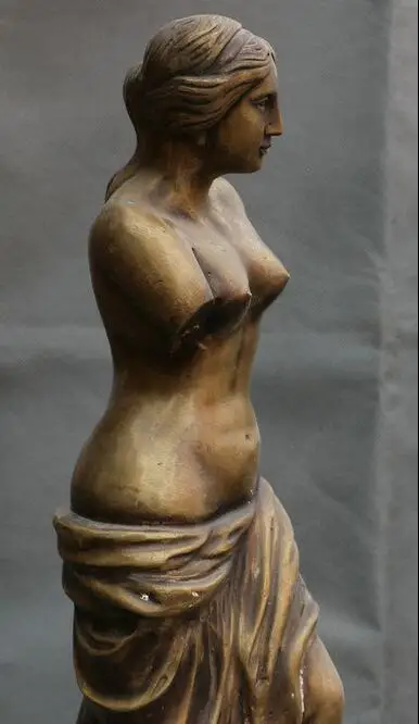 14 &quotАнтичный китайский Бронзовая королева любви Греческая богиня статуэтка