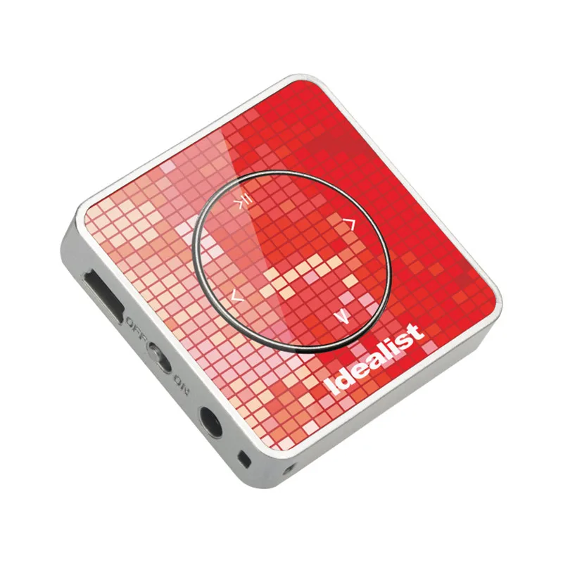 Idealist ультратонкий 4 Гб MP3 плеер Usb бренд MP3 плеер портативный мини спортивный музыкальный MP3 плеер с повязкой и ремешком