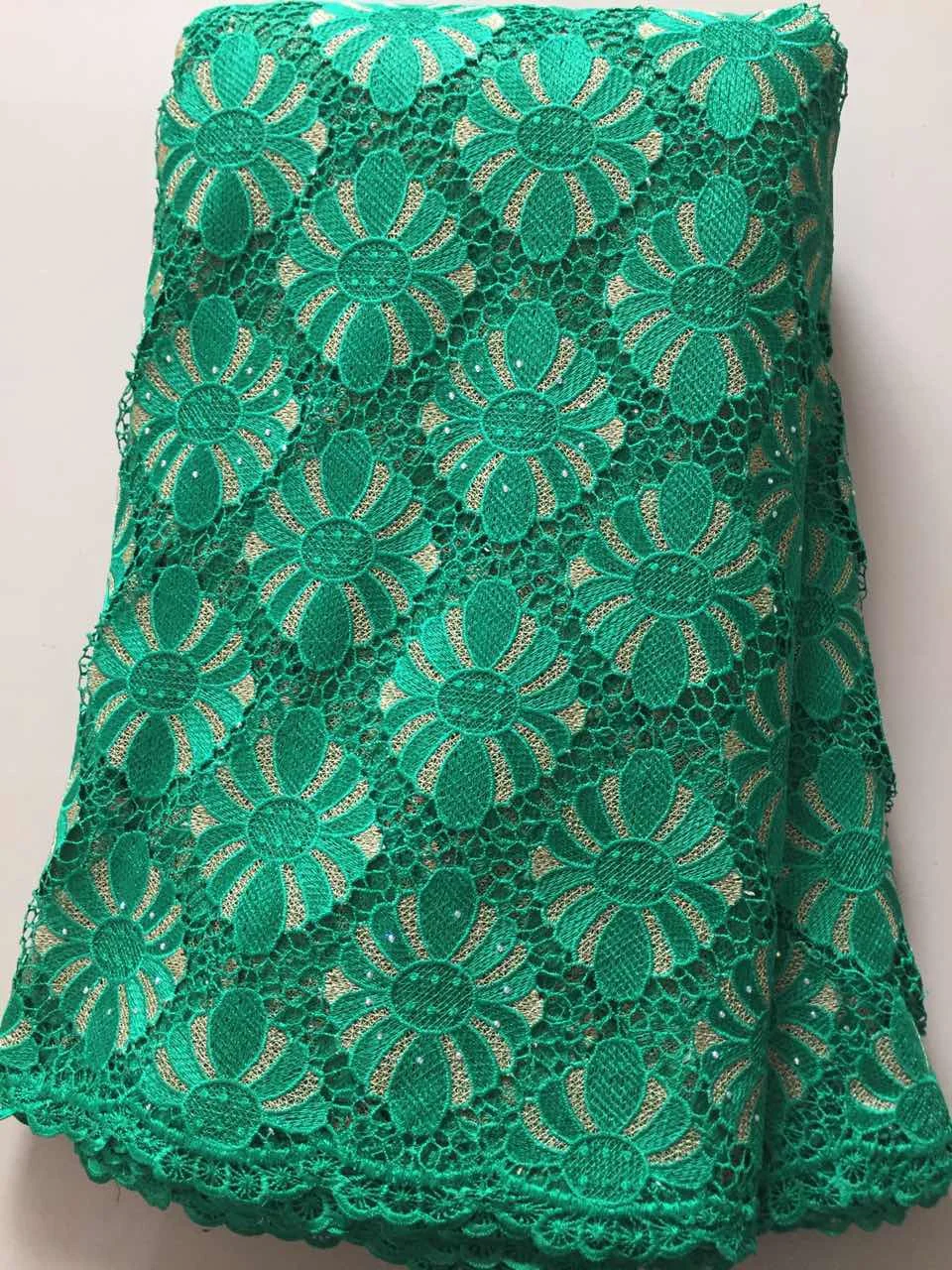 Wholesale African Guipure Lace Fabric High Quality Latest Nigeria Laces 2018 Cord Fabrics MJKY3001a | Дом и сад