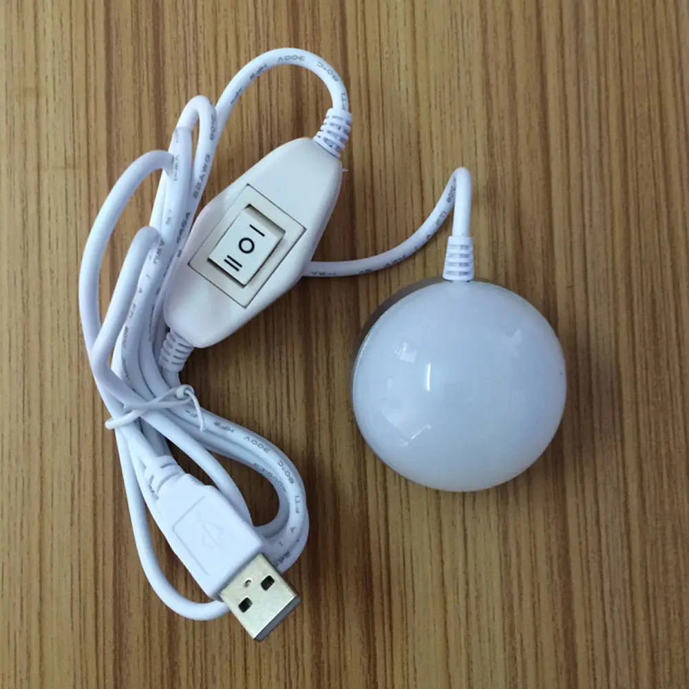5 Вт Светодиодная настольная лампа с питанием от USB ночник для чтения потолочная