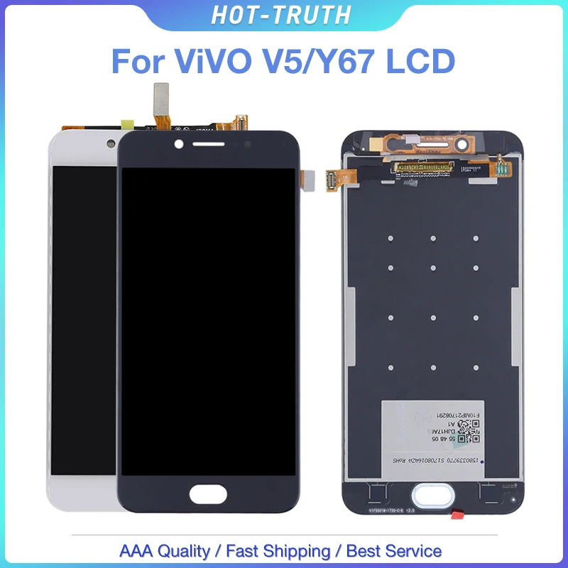 IPS ЖК дисплей 5 дюйма для VIVO V5 + кодирующий преобразователь сенсорного экрана в