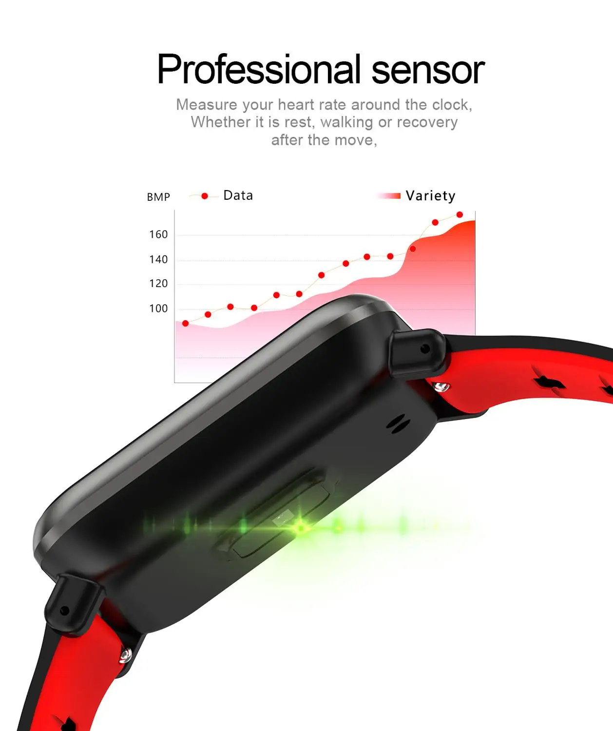 FocuSmart 2019 FS11 Смарт часы фитнес трекер кровяное давление монитор HeartRate