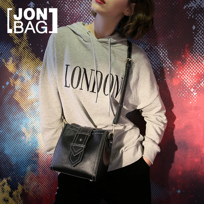 Jonbag знаменитости маленькое черное сумка 2019 новый корейский модный простой на все
