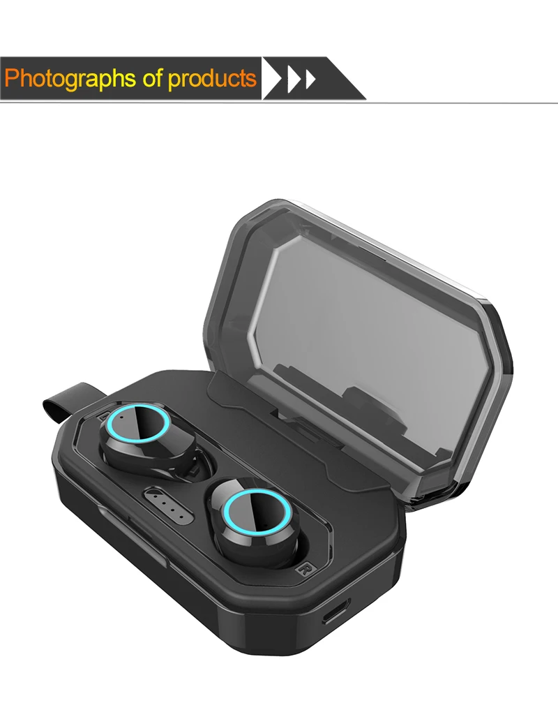 X6 Bluetooth TWS 5,0 беспроводные наушники водонепроницаемые с 3000 мАч power Bank наушники гарнитура Auriculares Fone Ouvido