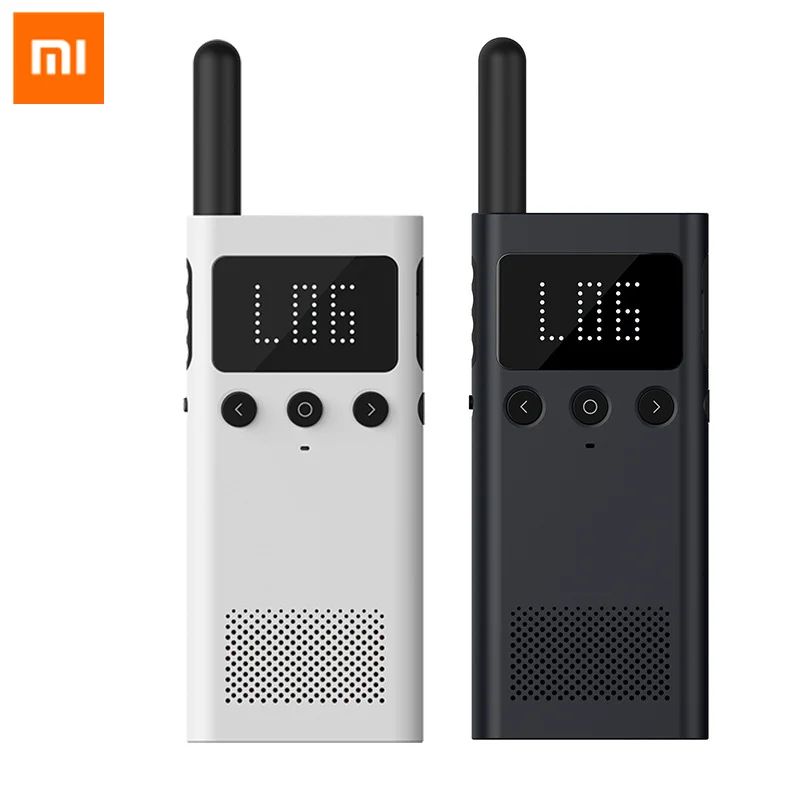 

Умная рация Xiaomi Mijia Walkie Talkie 1S с FM-радио, управление через приложение, портативная, пластик