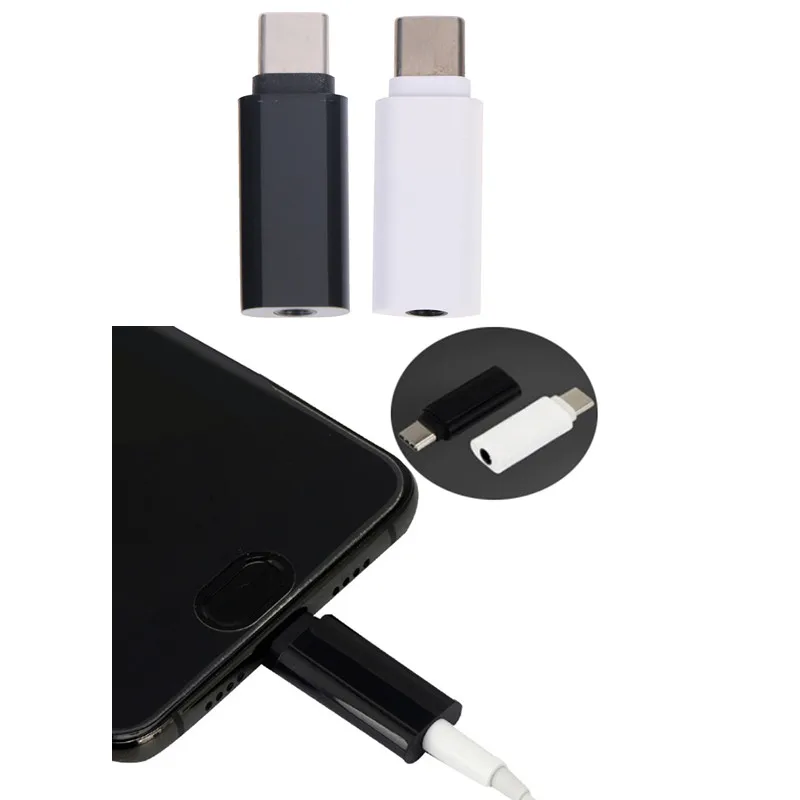 1 шт. USB Type C аудио адаптер Type-C на 3 5 мм разъем для наушников конвертер Кабель |