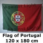 Португальский флаг 120x180 см 100D, полиэстер, большие флаги и баннеры, национальный флаг, баннер со страной