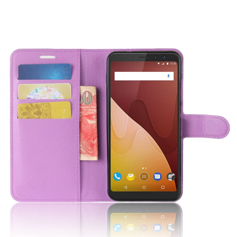 Кожаный чехол-портмоне Wiko View Prime в деловом стиле, чехол-книжка Wiko View Max Lite, откидная крышка-подставка, чехол-книжка Etui View Go view 2 Pro, чехлы