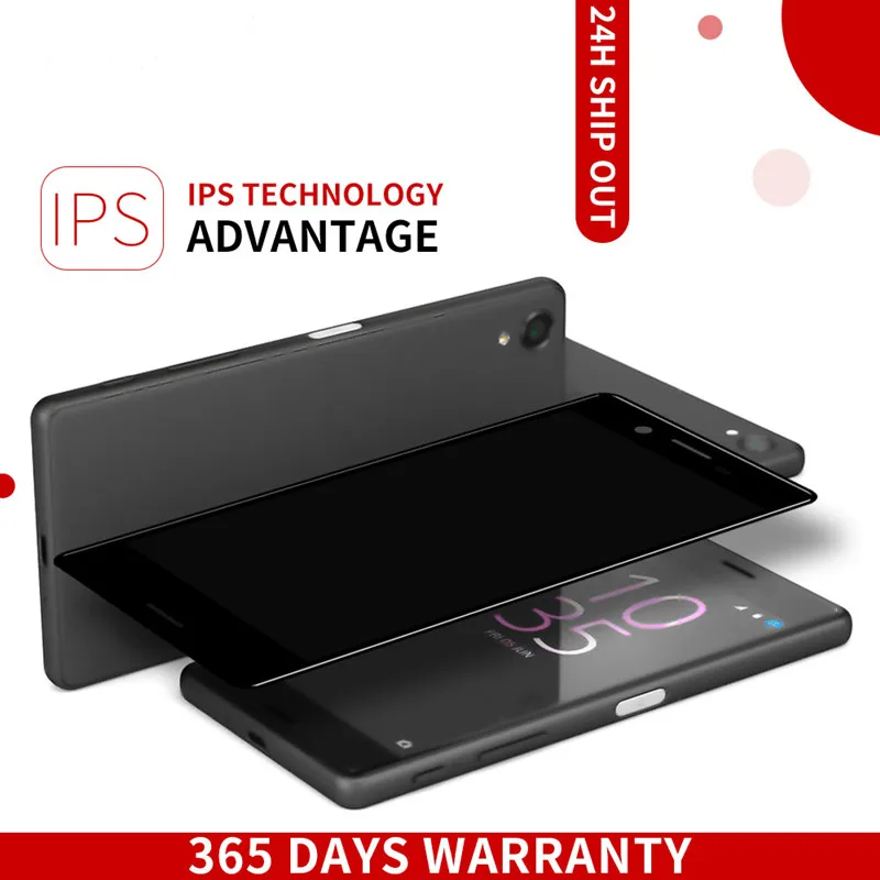 5 0 &quotчерный для sony Xperia X Performance F5121 F5122 F8131 F8132 ЖК дисплей сенсорный экран с