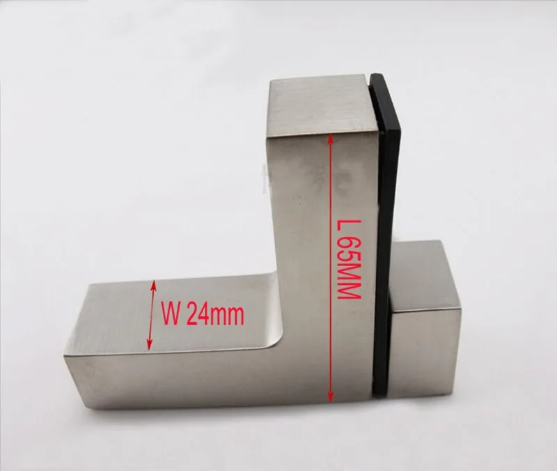 F Форма цинковый сплав стеклянный зажим держатель угловой KF532|glass clamp|glass clamp holderclamp