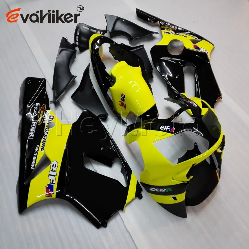 Обтекатели из АБС-пластика для ZX12R 2002 2003 2004 2005 2006 красное пламя ZX 12R 02 03 04 05 06 панели