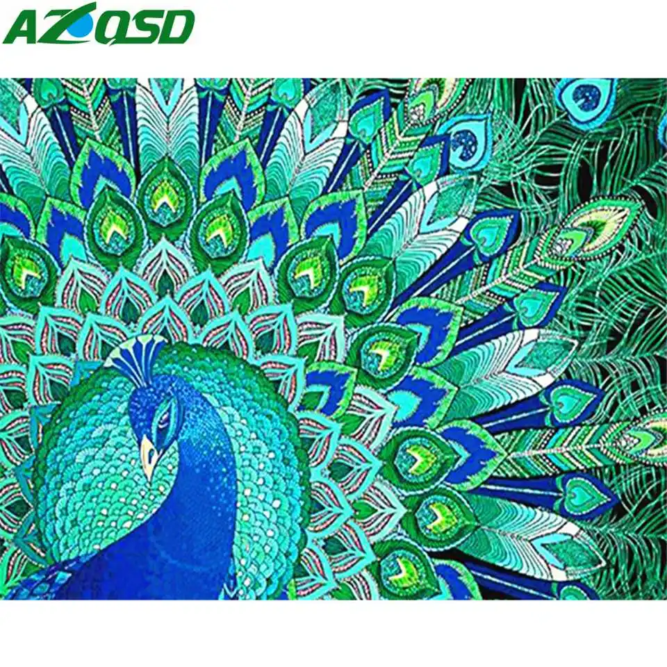 Azqsd Алмазная Живопись слон алмазная вышивка распродажа животные подарок ручной