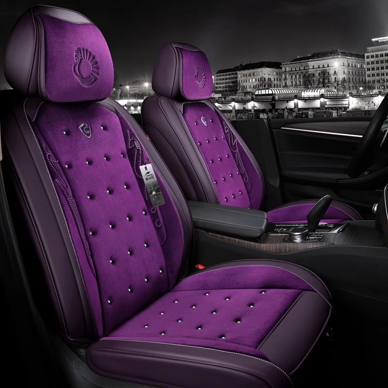 

Car seat cover studded rhinestone car styling seat cushion for BUICK Excelle GT XT Verano Velite Angkola Envision Regal Hide
