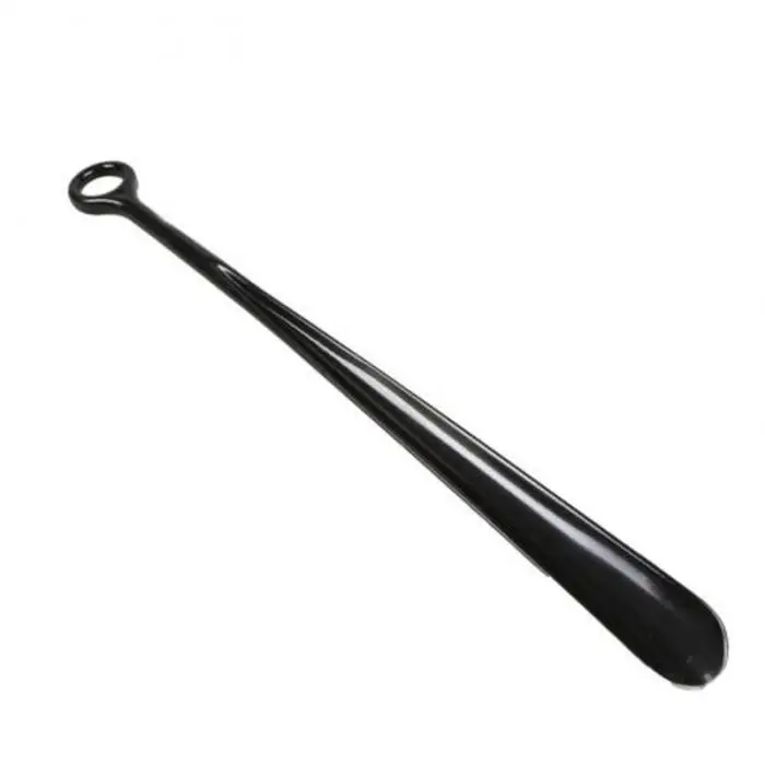 1 шт. 47 см простая Мода Shoehorn пластик сплошной цвет профессиональный легко достигать Гибкая рукоятка для удаления помощи скольжения обуви рог AA