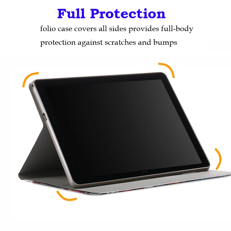 Fnuda чехол для huawei MediaPad T5 10 AGS2 W09 L09 L03 W19 1 &quotTablet ТПУ + PU крышка Подставка Чехол|Чехлы
