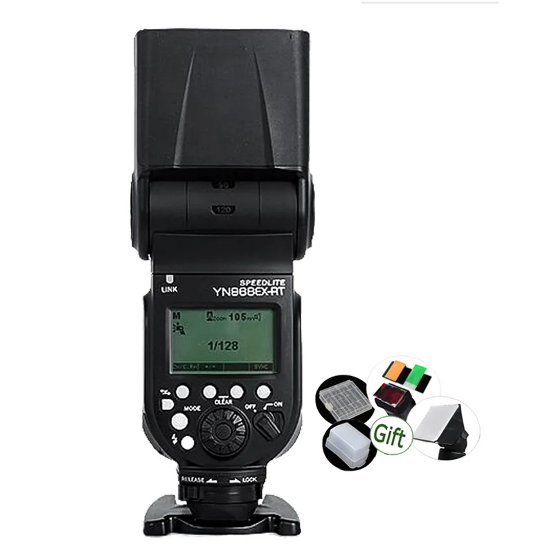 YONGNUO Speedlite YN968EX RT со светодиодный Ной подсветкой GN60 TTL HSS 1/8000s Flash светильник для Dslr