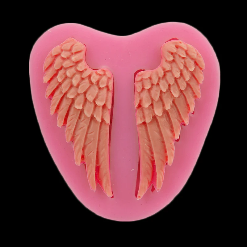 Красивая силиконовая форма в форме крыльев Ангела 3d кухонные антипригарные