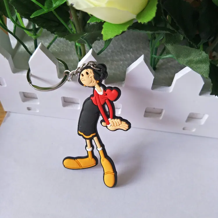 Popeye Запчасти и аксессуары Подвеска орнамент украшение унисекс Подарочная сумка цепочка Подвески Брелок для ключей Новинка