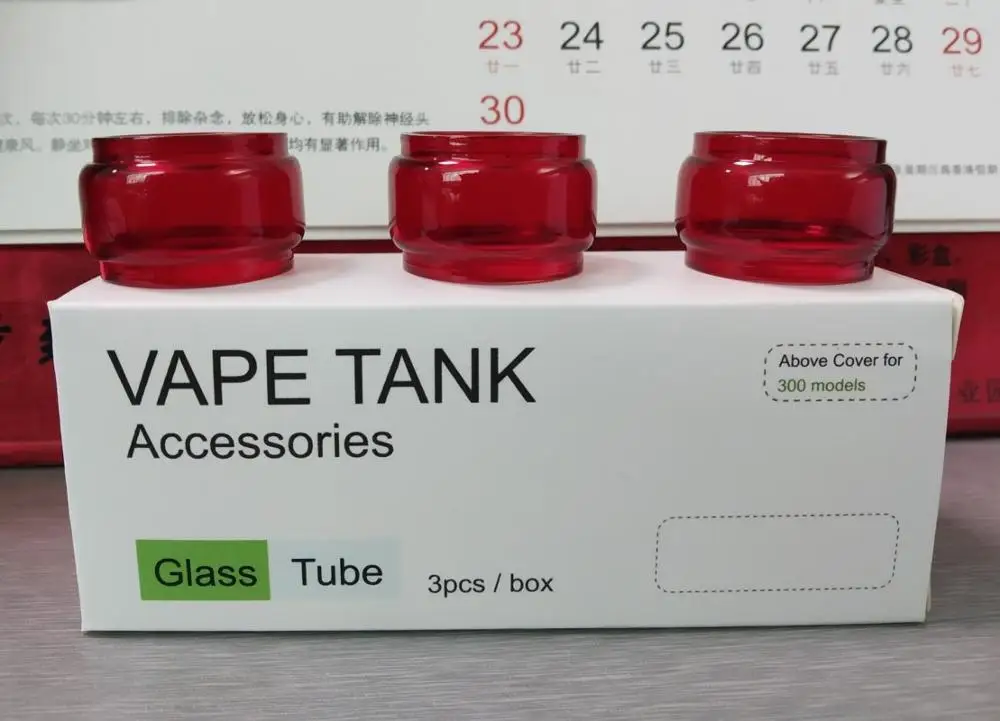 15 шт. сменная стеклянная трубка для SMOK TFV8 BABY V2 бак распылитель цветная пузырчатая Быстрая доставка|Подставки