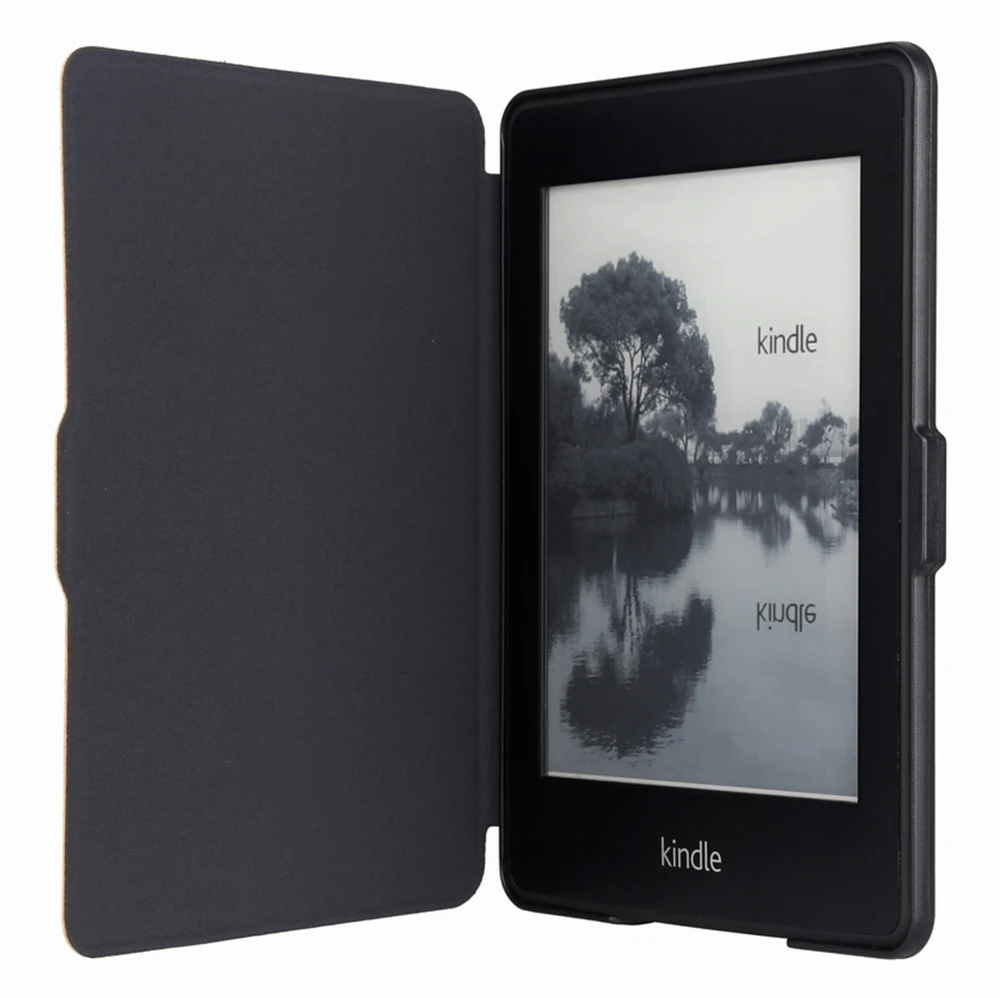 Для Amazon Kindle Paperwhite 3 чехол из искусственной кожи жесткий чехол-накладка с
