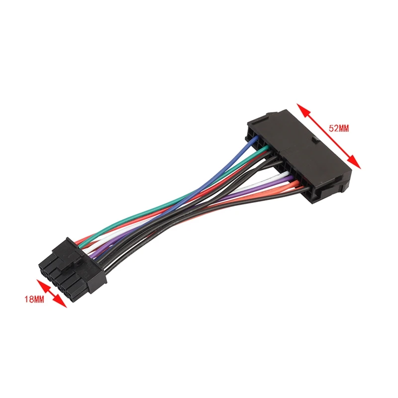 Все медные сердечники 12 см компьютерный кабель питания 24PIN до 12PIN для acer |