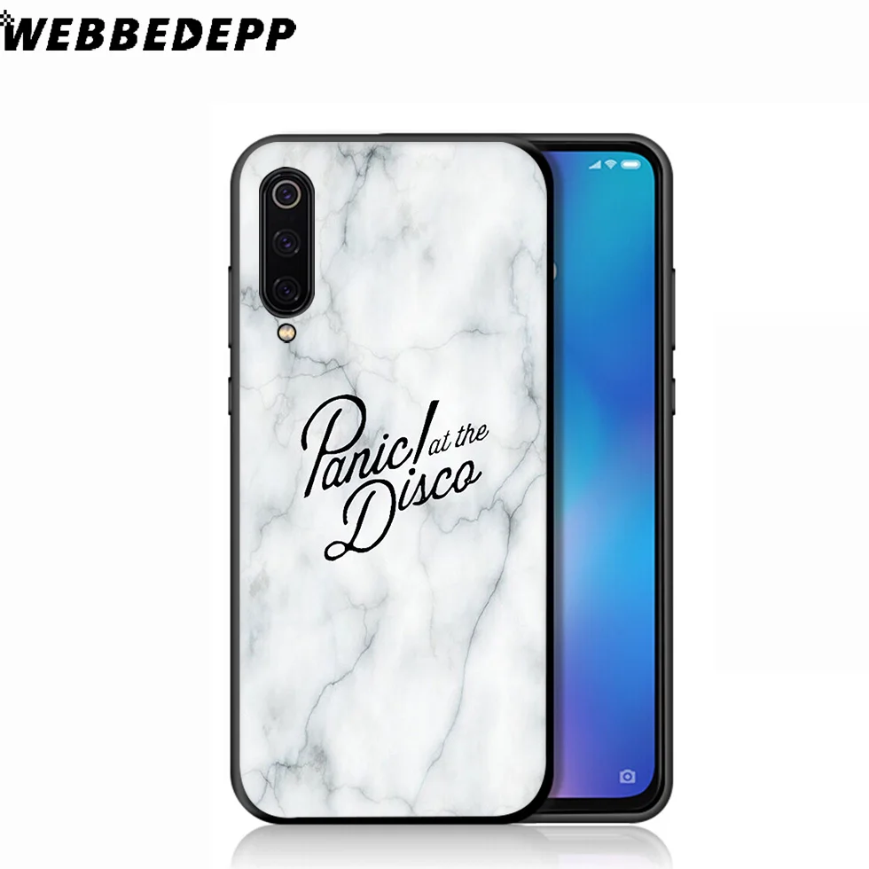 WEBBEDEPP Panic! на Disco мягкий чехол для Xiaomi Mi 9T 9 8 SE 6 A1 A2 A3 Lite MiA1 MiA2 MiA3 F1 MAX 3 Mi8 CC9E CC9 |