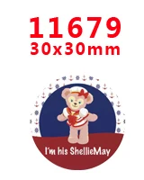 new arrival 30pcs/lot free shipping Resin flatback for Hair Bows Snack Planar Resin Crafts for DIY Phone Decorations PR11671 - Цвет: PR11679