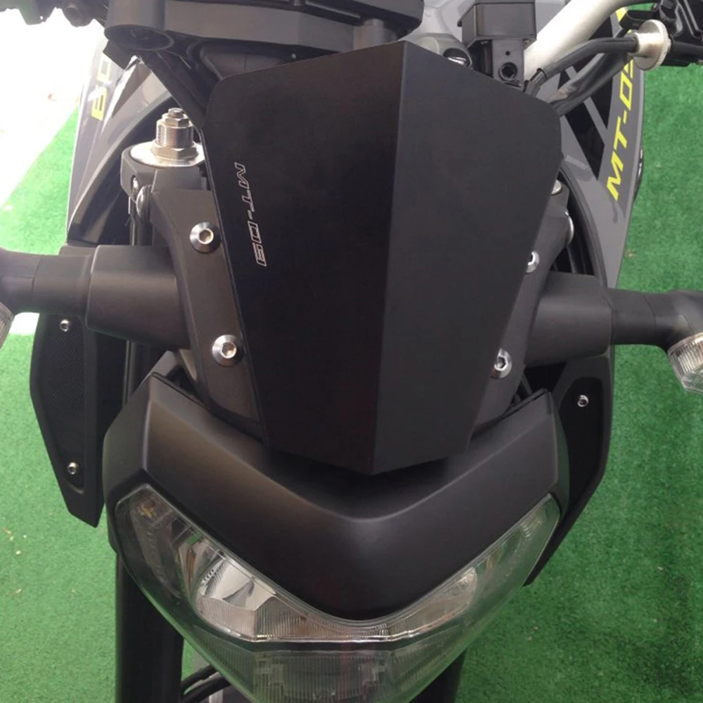 Для Yamaha MT 09 MT-09 2014 2015 2016 лобовое стекло переднее ветровое экран дефлектор крышка