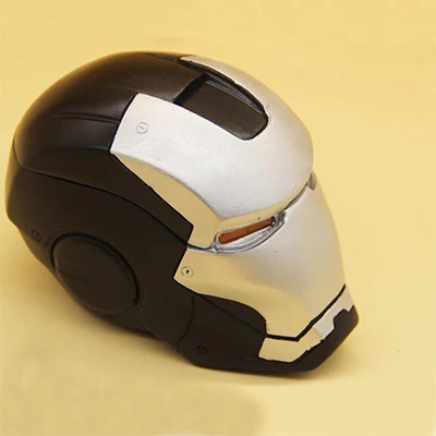 Iron Man Silver Домашняя креативная пепельница Megatron Day Hornet черный воин Железный человек покрытая смолой пепельница офисная коробка для хранения индивидуальная ручка держатель - Цвет: Iron Man Silver