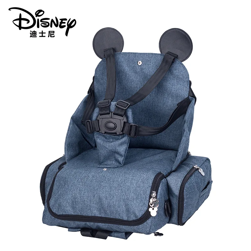 disney брендовая сумка для обеденного стула, многофункциональная сумка для подгузников, водонепроницаемая сумка, рюкзак для подгузников, дорожная сумка для мам, Детская сумка для переноски