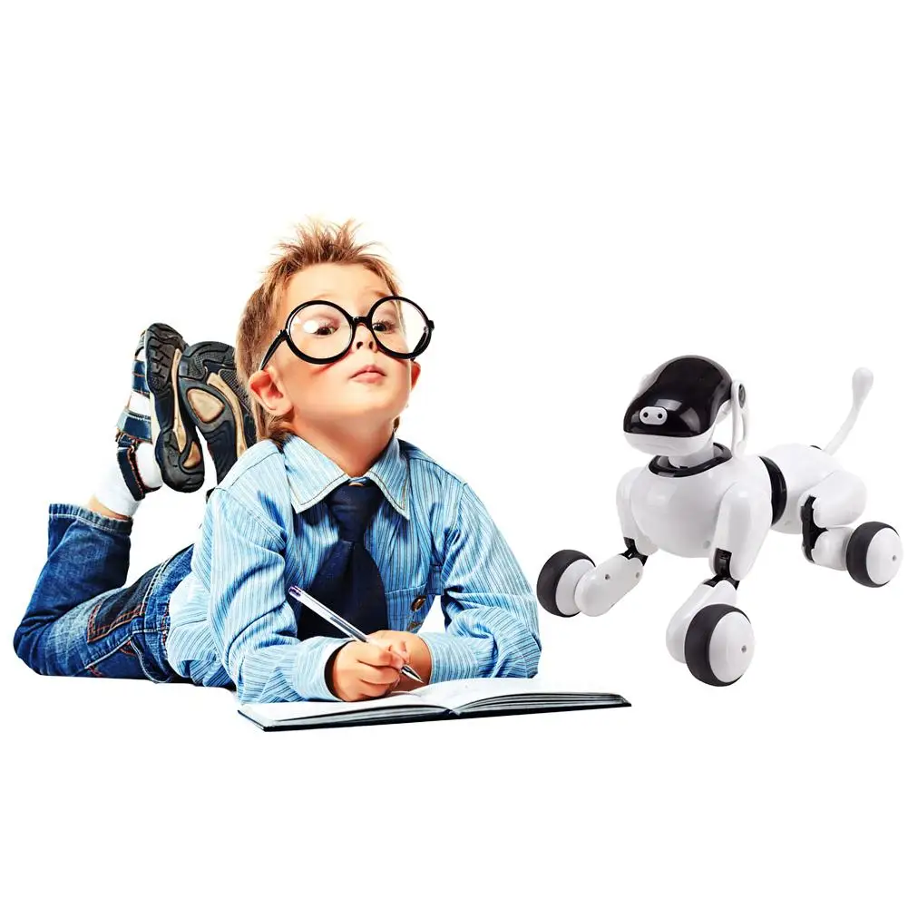 

New Children Interactive Electric Dancing Robot Toy Music Lighting Singing Voice Robot Dog Puppy Toy kids Toy Birthday Gift