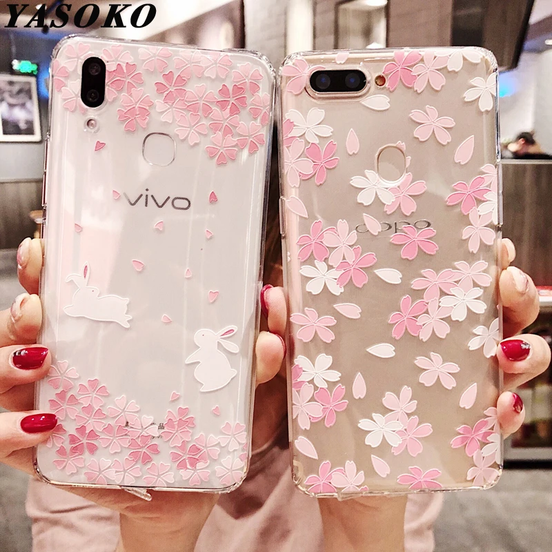 Yasoko милый кролик чехол для телефона VIVO X20 X9 X7 Plus 3D с веселым принтом растительного